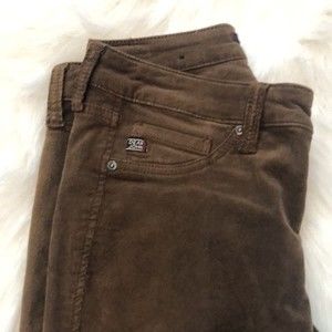 Dear John Brown Skinny Corduroy